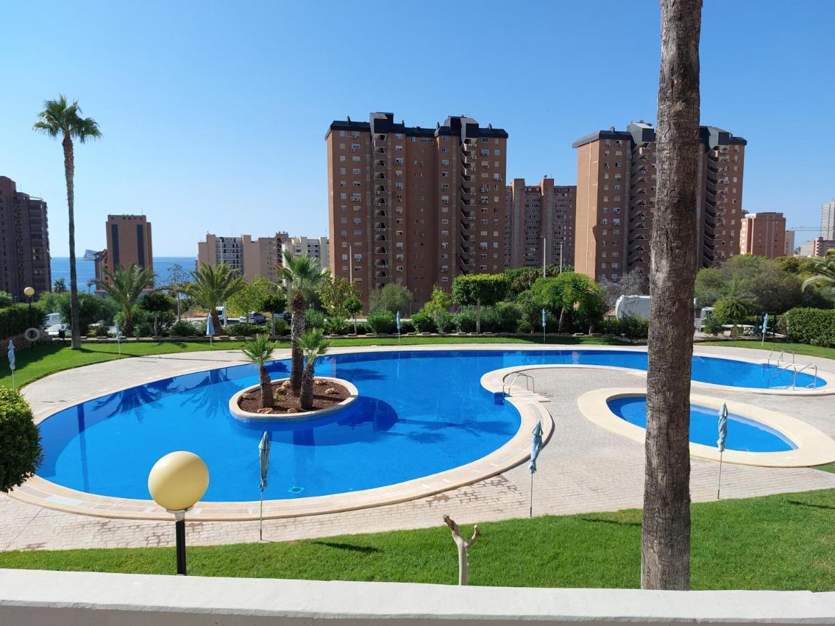 Las Marinas 8O Con Vistas Al Mar Y Piscina By Vero Бенидорм Экстерьер фото