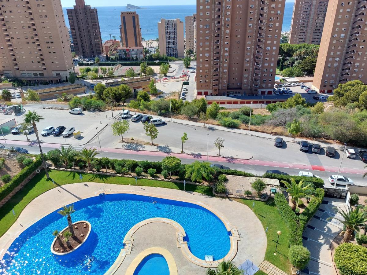 Las Marinas 8O Con Vistas Al Mar Y Piscina By Vero Бенидорм Экстерьер фото